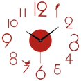thumbnail image 1 of 3D Frameless Wall Clock, Silent Diy Wall Clock Number Wall Stickers Home Decor, 1 of 9
