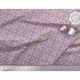 thumbnail image 2 of Soimoi polyester Crepe Fabric Check & Moroccan Ethnic Print Fabric by Yard 52 Inch Wide, 2 of 3