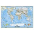 thumbnail image 1 of National Geographic: World Classic Wall Map (43.5 X 30.5 Inches), 1 of 2