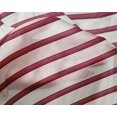 thumbnail image 4 of oneOone Silk Tabby Carmine Red Fabric Stripe Block Craft Projects Decor Fabric Printed By The Yard 42 Inch Wide, 4 of 4