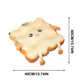 thumbnail image 3 of LSLJS Coussin de Siège Coussin de Siège pour Étudiant Coussin de Sol pour Chambre Coussin de Hanche pour Fenêtre Compagnon de Sofa Coussin de Siège pour la Maison Bureau Voiture Absorption Rembourrage Respirant, 3 of 4