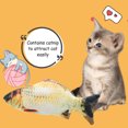 thumbnail image 3 of Labymos Cataire Farci Faux Poisson Simulation Électrique en Peluche Poisson USB Rechargeable Lavable Chat Jouet Interactif, 3 of 8