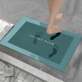 thumbnail image 2 of Diatomaceous Earth Bath Mat 16x24IN Super Absorbent Fast Drying Non-Slip Rubber Backing Washable Shower Floor Rug for Bathtub, 2 of 9
