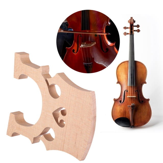 Pont de Violoncelle en Érable, Partie de Violoncelle, Bois d'Érable de Qualité pour Violoncelle