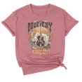 thumbnail image 4 of LUOGENLI T-shirts pour Femme pour Femmes T-Shirt Décontracté Imprimé à Col Rond Uni à Manches Courtes T-Shirt T-shirts pour Femmes T-Shirt Graphique Fête de la Saint-Patrick TTG, 4 of 4