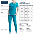 thumbnail image 4 of Cherokee Iflex Haut de Blouse Médicale pour Femmes Col en V Tricoté CK605, 4 of 7