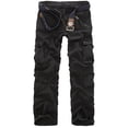 thumbnail image 3 of Pantalon Cargo de Travail pour Hommes Mode Décontractée en Coton à Multiples Poches pour l'Extérieur Pantalon Cargo Long, 3 of 9