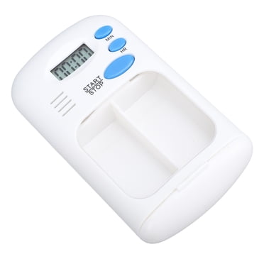 Distributeur de Minuteur de Médicaments, Rappel d'Alarme de Médicaments Portable Divisé pour Ordonnances