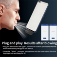 thumbnail image 5 of Blowing Breathing Tester Portable Alcohol Tester Mini Alcohol Detector with Intelligent Interaction Only 7.5g, 5 of 5