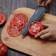 thumbnail image 3 of Hecef 5-Piece Kitchen Knife Set, Razor Sharp High Carbon Stainless Steel Knives with Blade Guards, 3 of 12
