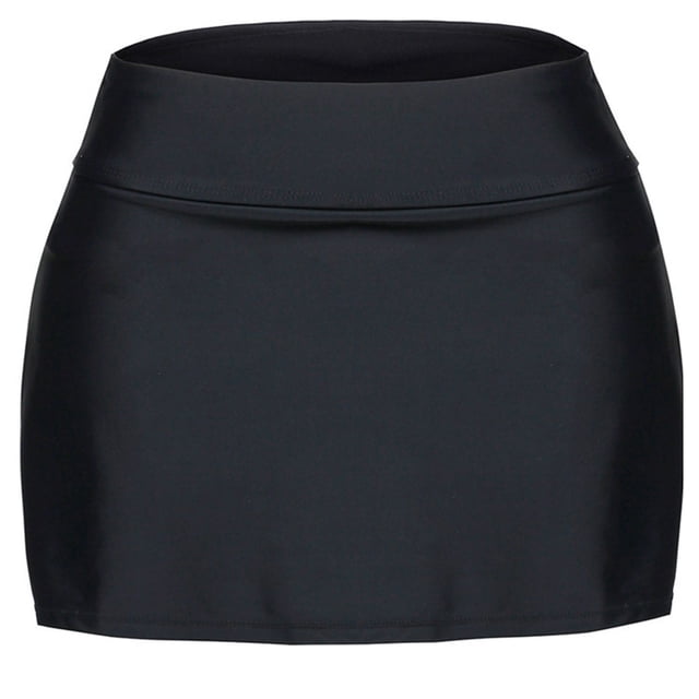 PMVFHDE Swimsuit For Women Solid Color Comfort Daily Wear Skirt Style Swimsuit