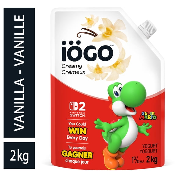 iOGO Yogourt à la Vanille Poche 1.5 %