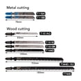thumbnail image 3 of Jig Saw Models Blades Set, HCS HSS SK5 Prevent Wear 57Pcs Jigsaw Blades Set  for Woodworking for Plastic, 3 of 7
