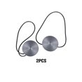 thumbnail image 3 of fastboy 2 Pieces Metal Curtain Tieback Replacement Simple Style Solid Color Household Sunshade Fastener Buckle Accessories Grey, 3 of 6