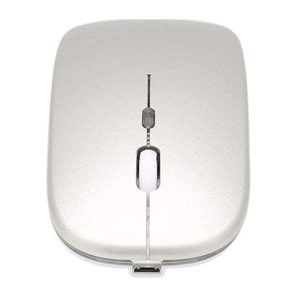 Gaming Mouse, 2.4G Mouse Color Backlight ABS Material For Computer For Laptop For Office Rose Gold,Gold,White,Black,Dark Gray,Silver Gray