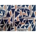 thumbnail image 4 of oneOone Organic Cotton Voile Fabric Triangle & Line Geometric Print Fabric By The Yard 42 Inch Wide, 4 of 4