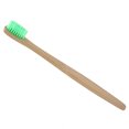 thumbnail image 4 of Brosse à Dents en Bambou Biodégradable Douce Écologique Poils en Nylon 6 Couleurs Brosses à Dents (Vert), 4 of 5