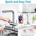 thumbnail image 5 of EIGTHTAIL Trousse de Test d'Eau Potable 16 en 1 Trousses de Test pour 100 Pcs Bandes de Qualité Chlore Libre, 5 of 5