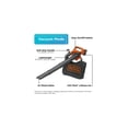 thumbnail image 2 of 40V MAX* Leaf Blower/Leaf Vacuum Kit, Cordless, 2 of 5