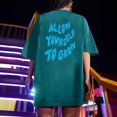 thumbnail image 1 of LSLJS Oversized T Shirts for Women Plus Size Slogan Graphic Drop Shoulder Short Sleeve Tops Summer Loose Pullover Tees, 1 of 8
