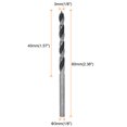 thumbnail image 2 of Unique Bargains 10pcs Brad Point Drill Bits 3mm Precise Cutting with Brad Point Tip for Woods, Plastic, Rubber, 2 of 6