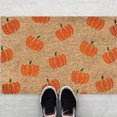 thumbnail image 4 of TIMIFIS Pumpkin Floor Mats Halloween Pumpkin Floor Mats Entrance Mats Door-Proof Mats Bathroom Avoid Slip Mats Size 15.3X23.6 Inches Bathroom Accessories, 4 of 7
