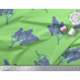 thumbnail image 2 of Soimoi Rayon Fabric Lavender Flower Print Sewing Fabric Yard 42 Inch Wide, 2 of 3