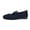 Dark Blue, variant on Wyzesi Navy Blue Sneakers for Women Ladies Fashion Solid Color Breathable Knitting Comfortable Flat Casual Shoes White Sneakers for Women Dressy Wide Christmas Sneakers for Women