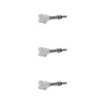 thumbnail image 3 of Baohd Easy Idle Vis de Réglage de la Vis de Ralenti TPI pour 250/300 TPI / Modèles Durables Argent 3Set, 3 of 6
