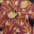 thumbnail image 1 of oneOone Tissu Polyester Spandex Rouge Floral Matériel de Robe Tissu Imprimé Tissu au Mètre 56 Pouces de Large-Wi, 1 of 4