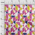 thumbnail image 1 of oneOone Cotton Flex Fabric Parallelogram & Triangle Geometric Print Fabric BTY 40 Inch Wide, 1 of 4