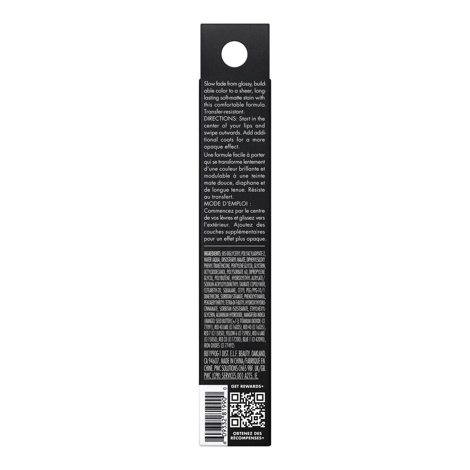 E.L.F.COSMETICS ELF Teinture à Lèvres Pêche