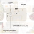 thumbnail image 2 of fastboy 2x White Room Thermometer With Waterproof LCD Display Fast Read Accurate Kitchen Thermometer, 2 of 6