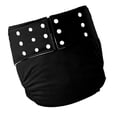 thumbnail image 1 of Grande Couche en Tissu pour Adultes Réutilisable pour Aînés Hommes Femmes Noir, 1 of 8