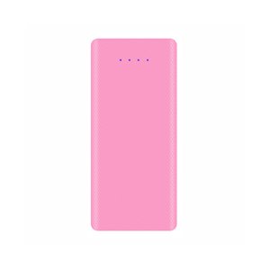 Cas de banque d'énergie portable anti-rayure ABS Micro USB Type C 18650 Boîte de chargeur de batterie DIY Etui pour l'extérieur-Pink