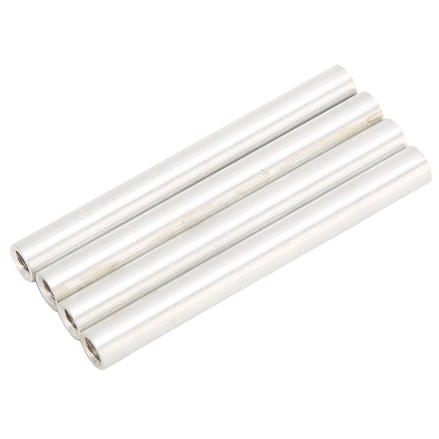 Domqga Round Standoffs, Aluminum Alloy Column Anodized For Supporting Workpiece For Bearing Shaft