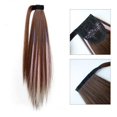thumbnail image 1 of Perruques pour Femmes Queue de Cheval Mèches Cheveux Lisses Faux Queue de Cheval Tresses Faux Cheveux A, 1 of 1