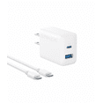 thumbnail image 1 of Anker Charger (20W, 2-port) with USB-C 5FT Cable, 1 of 13