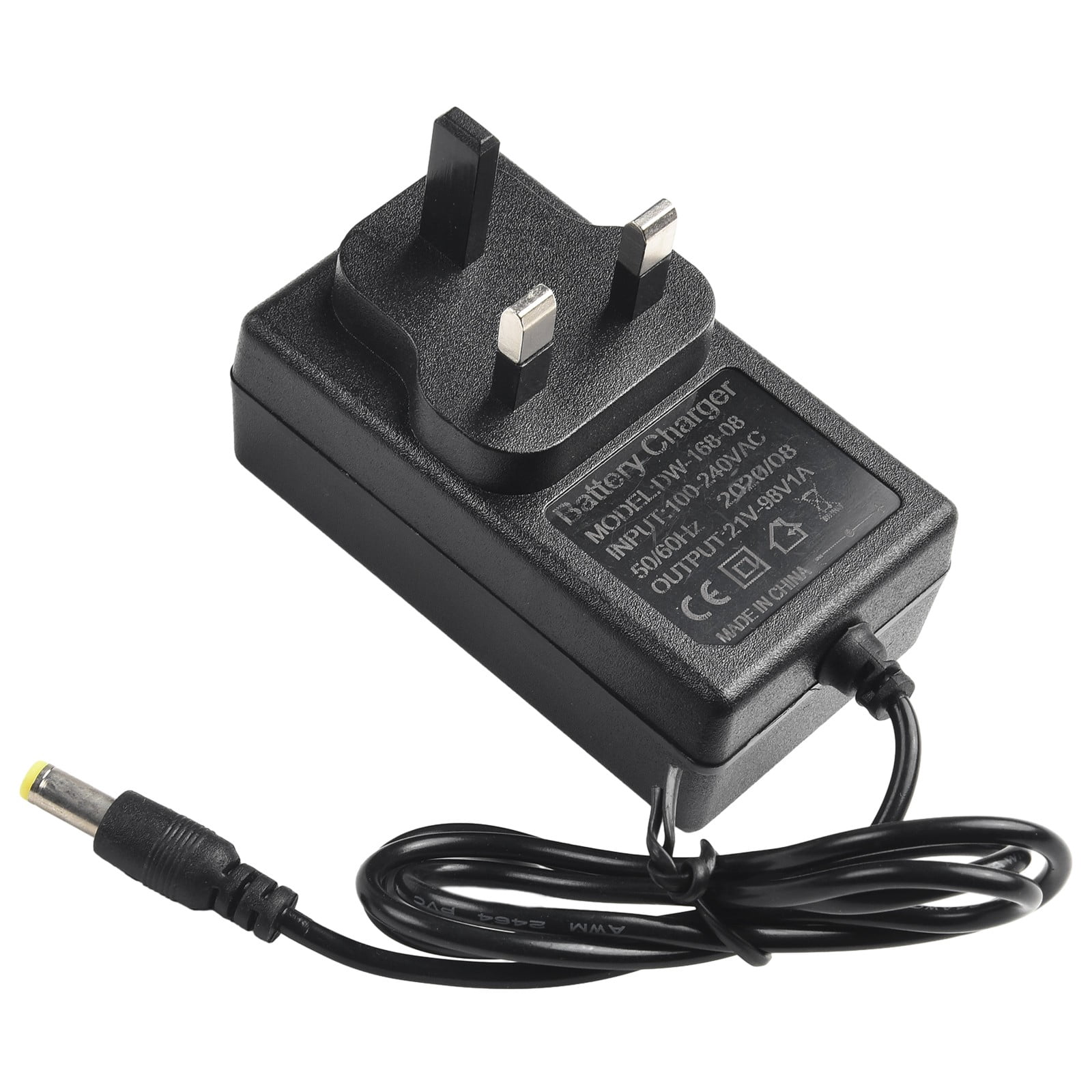 MYG Battery Charger 23V Batteries 0.4A For Gtech HT04 Hedge Trimmer5.5*2.1mm UK Plug