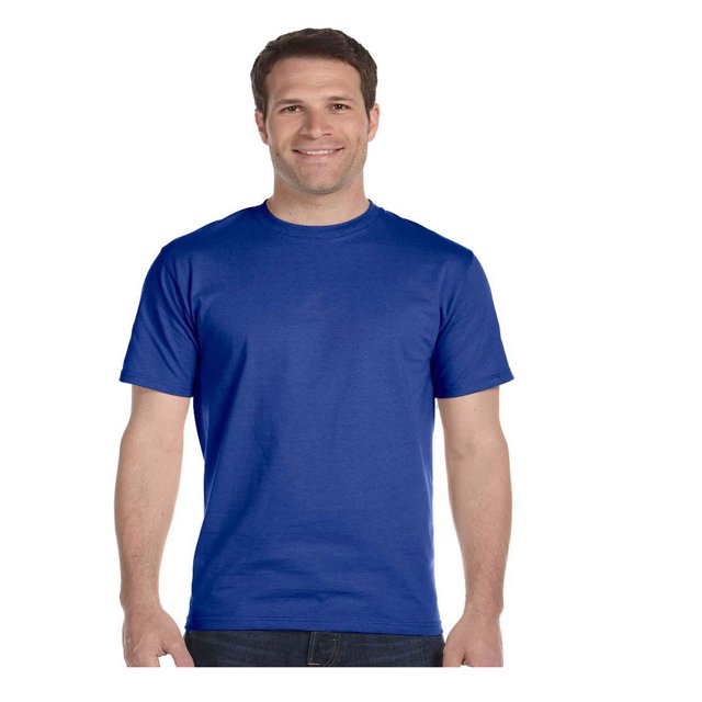 Hanes T-Shirt Robuste à Col Ras du Cou Sans Étiquette à Plat, Style 5180