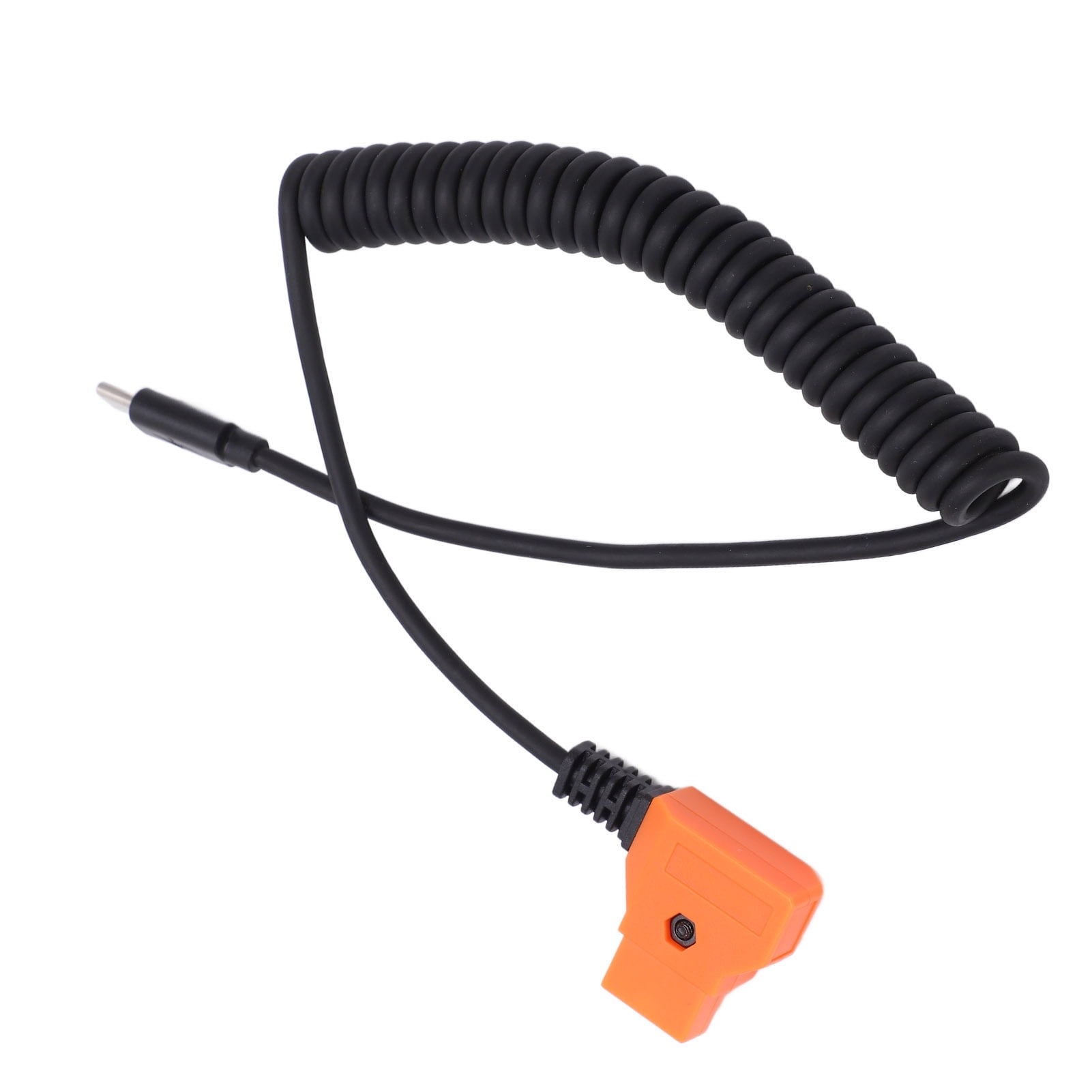USB C D Robinet de Déclenchement de Puissance, USB C à D Robinet de Ressort de Câble Flexible Flexible Sensible 35-90cm Portable pour Appareils Photo Numériques