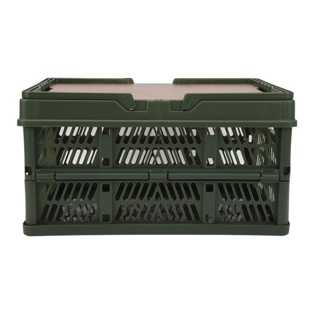 Camping Basket, Camping Storage Box Movable Wooden Board Multifunction Handheld For Outdoor Camping, Picnics, Sports Situations