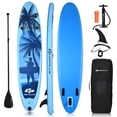 thumbnail image 1 of Goplus 9.8' Inflatable Stand Up Paddle Board W/Carry Bag Adjustable Paddle Adult Youth, 1 of 10