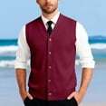 thumbnail image 1 of Gilet en Tricot Classique avec Boutons devant pour Usage Quotidien Décontracté et Professionnel - Gilet en Tricot Sans Manches Élégant pour Garde-Robe Homme, 1 of 7