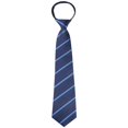 thumbnail image 1 of EIGTHTAIL Cravate pour Hommes Fermeture Éclair Cravate Réglable pour Décontracté Formel Bleu Marine -5, 1 of 4