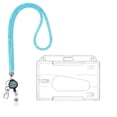 thumbnail image 1 of Cosmug Bling Crystal Rhinestone Lanyard Keychain | Sparkly Id Badge Holder for Women & Kids | Adjustable Neck Strap for Keys, Wallet & Cards | Teacher Student Accessory, D, 1 of 8