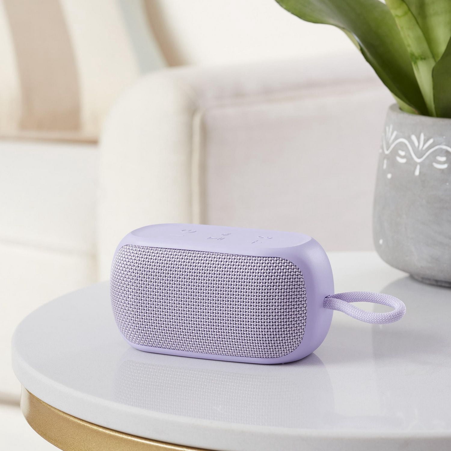 onn. Bluetooth Small Rugged Speaker with Party Sync Mode