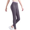 thumbnail image 1 of Birdeem Womens Color-Blocking High-Waisted Hip Lifting Exercise Fitness Tight Yoga Pants, 1 of 5