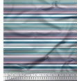 thumbnail image 1 of Soimoi Rayon Fabric Horizontal Stripe Fabric Prints by Yard 56 Inch Wide, 1 of 5