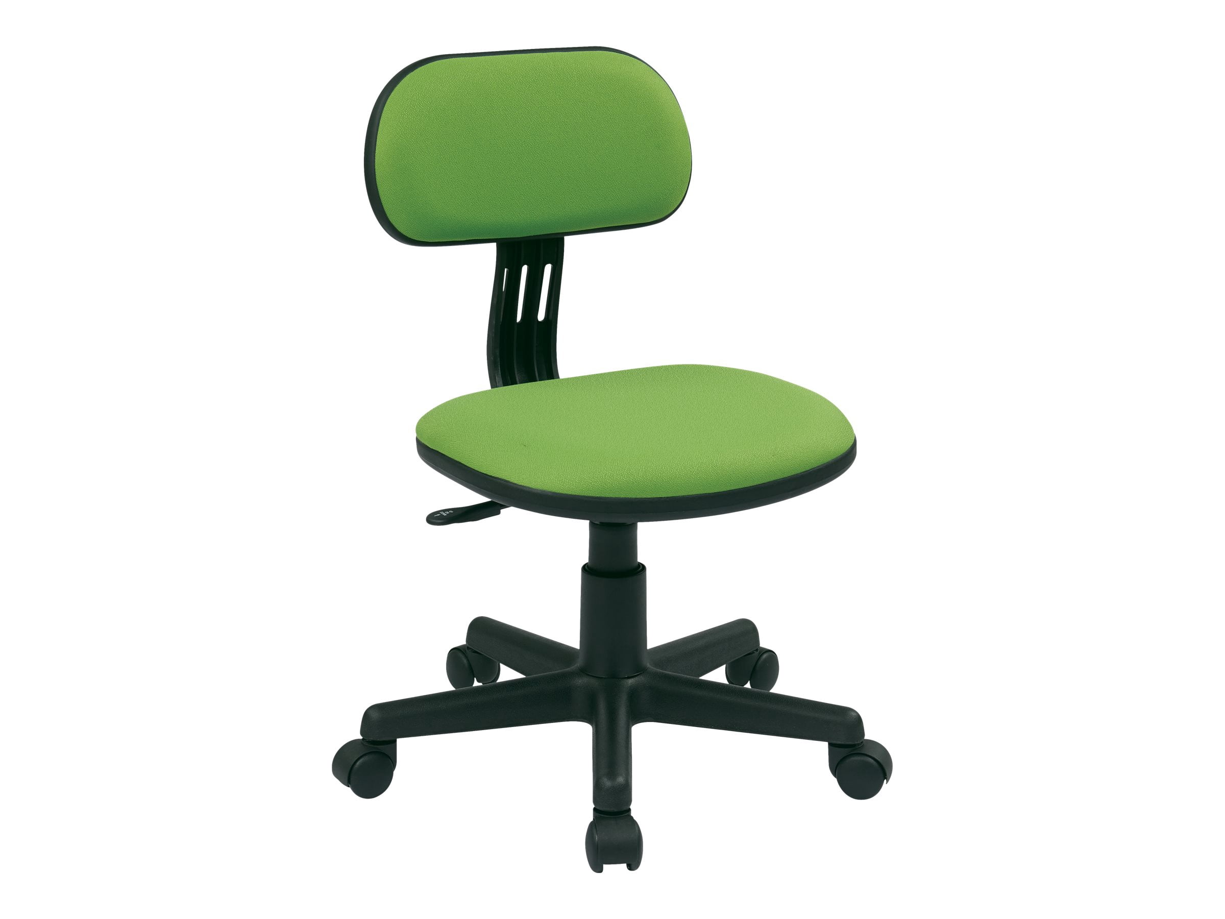 OSP Designs 499 Series Student - Chair - task - swivel - nylon, fabric - green